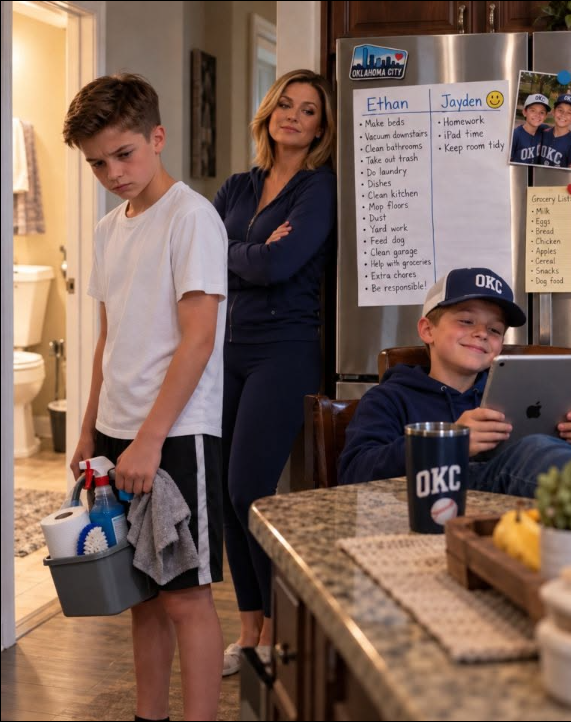 My neighbor sent me the photograph nine minutes after my son told me everything was fine.